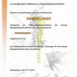 GAWARO GmbH Energis Präqualifizierung
